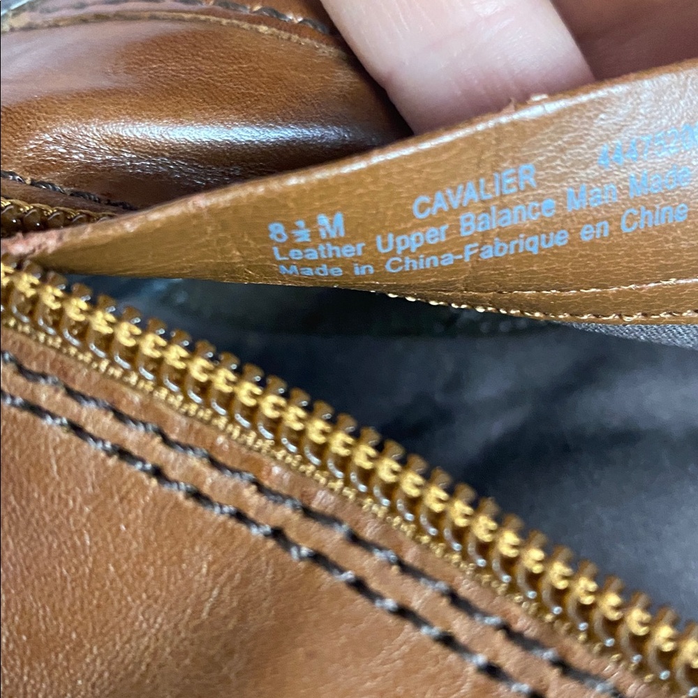 Naturalizer Brown Lace-Up Leather Granny Boho Chic Heeled Ankle Boots Sz 8.5 - Picture 14 of 17